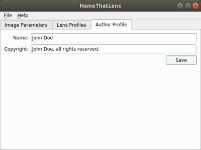 新跨平台软件为中古镜头加入Exif信息
