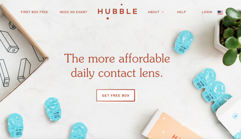 高露洁投资隐形眼镜订阅电商Hubble，想要建立卖货新方式