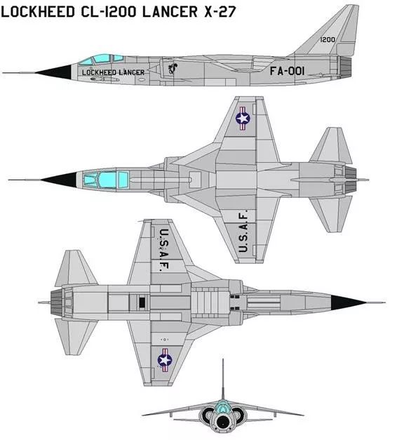 X战机名录系列: 洛克希德XF-104与YF-104A 星