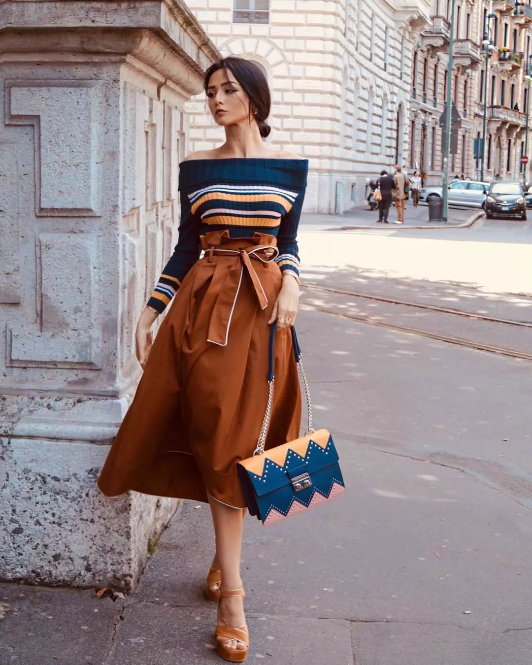 夏天露个肩,时髦高级都有了!