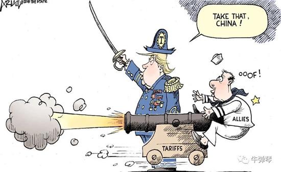 简易财经|这就是美国发动贸易战后果 18张西方