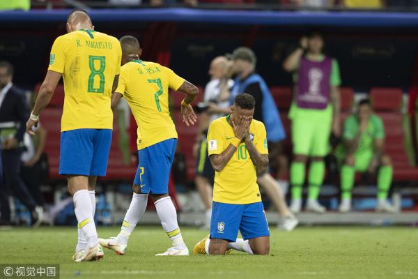 比利时2-1巴西，世界杯变“欧洲杯”