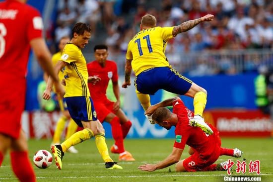 世界杯：英格兰晋级俄罗斯止步 欧洲第五次包揽四强