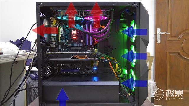 做工精致灯效炫，有颜有料的中塔机箱，酷冷至尊机箱体验