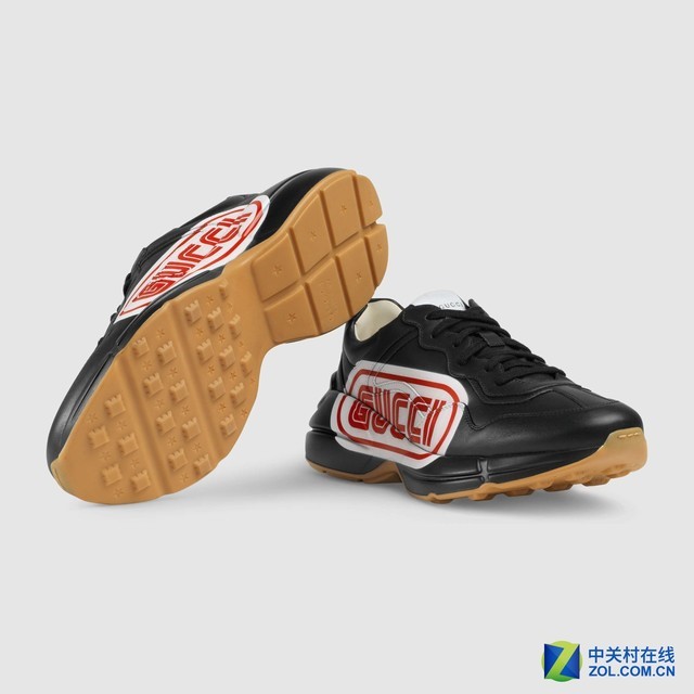 GUCCI推出运动鞋 这大logo我以为马赛克 