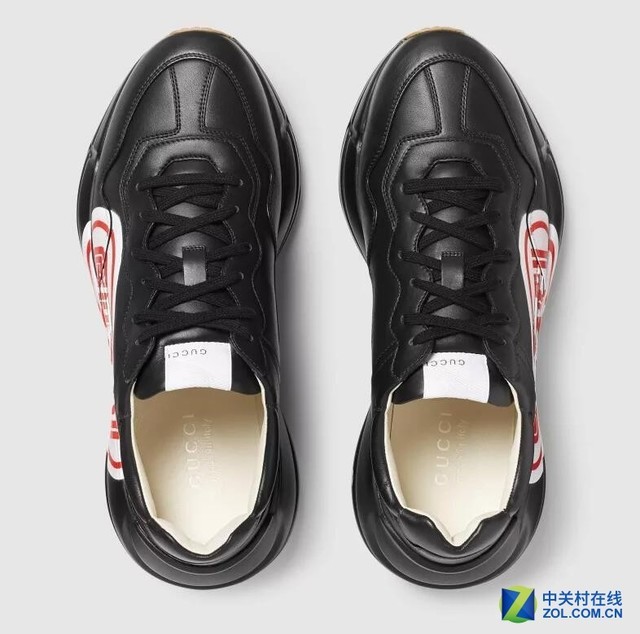 GUCCI推出运动鞋 这大logo我以为马赛克 
