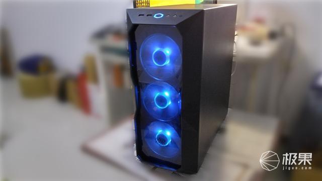 做工精致灯效炫，有颜有料的中塔机箱，酷冷至尊机箱体验