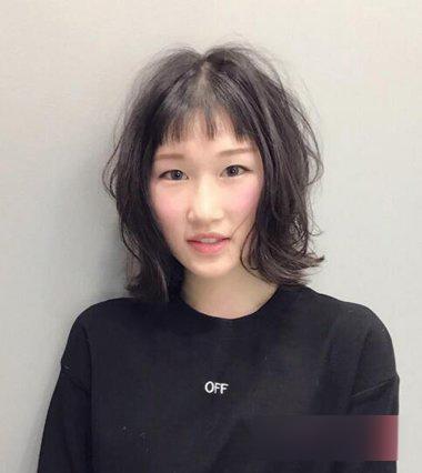 12款女生发型时尚刘海圆脸,其中狗啃式刘海正中学生女齐耳短发图片