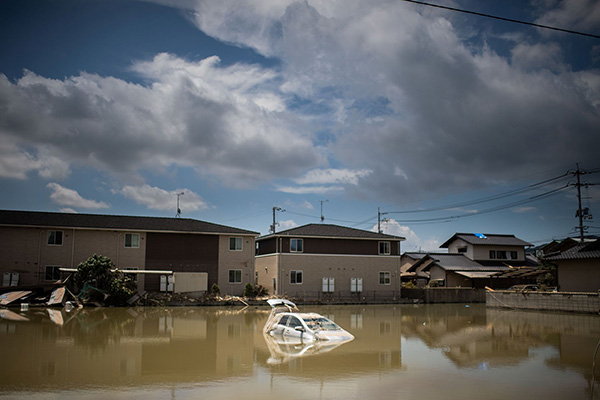 供水维修进度缓慢，日本西部暴雨灾区仍有20万人缺水