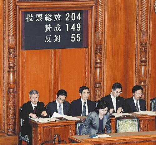 日本参院通过公职选举法修正案 在野党反对无效愤然离席