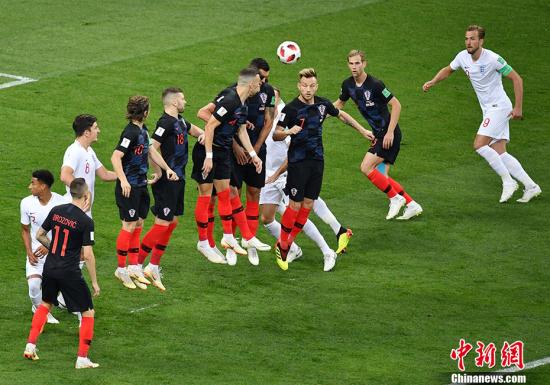 克罗地亚加时赛2:1胜英格兰 首次晋级世界杯决赛