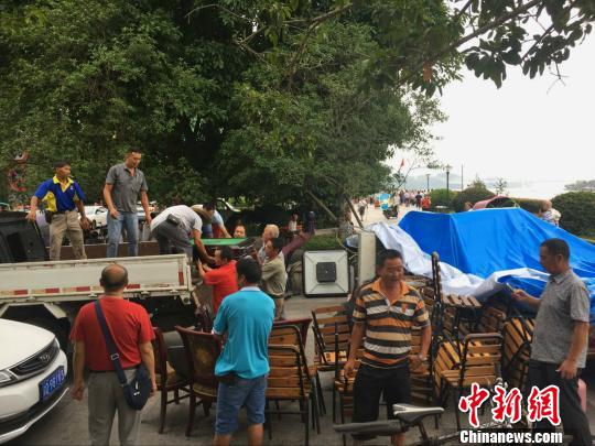 重庆合川全力应对洪峰过境 转移群众2万余人