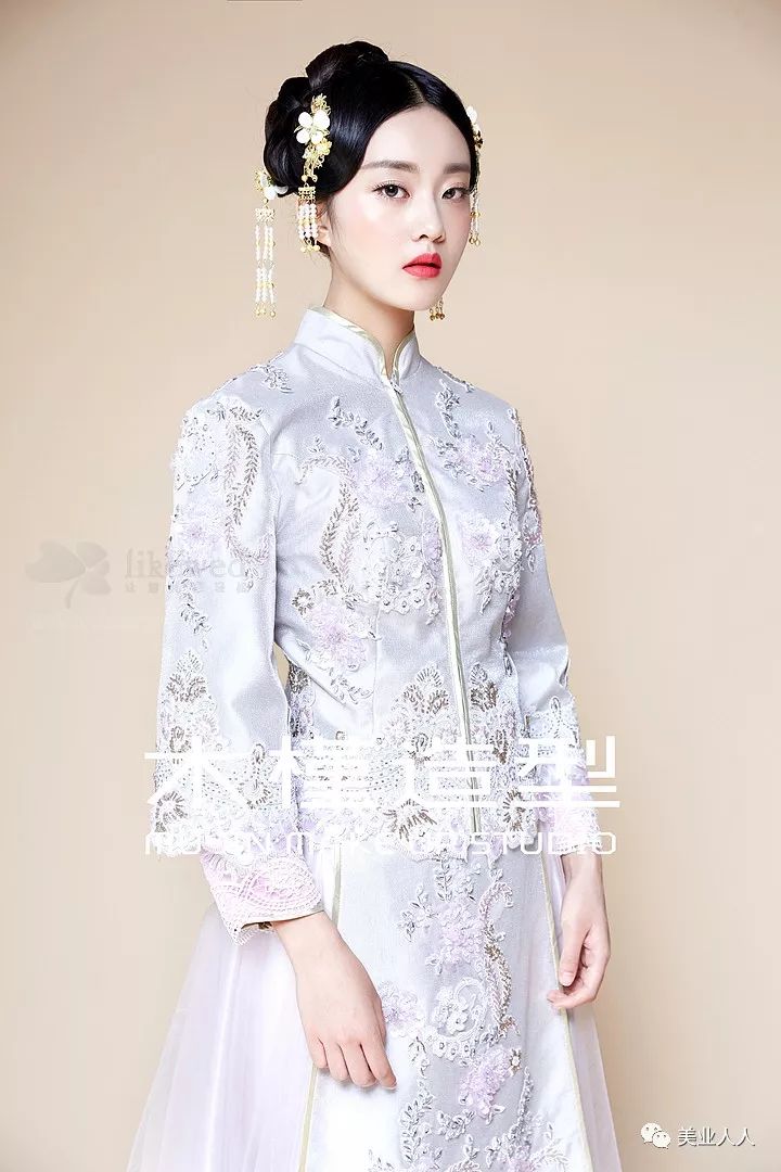 秀禾，旗袍，华丽的中式新娘造型
