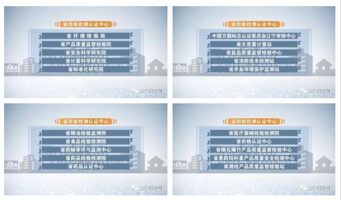 辽宁9个厅局所属的20家事业单位组建省检验检测认证中心