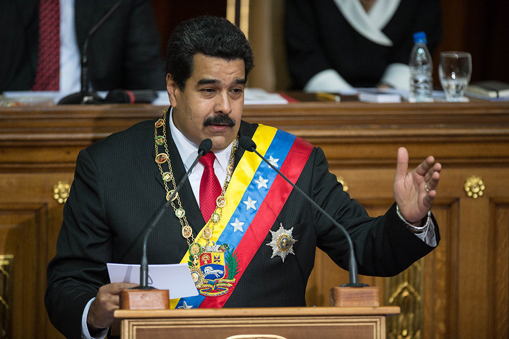 马杜罗指责哥伦比亚向委内瑞拉输出武装团伙