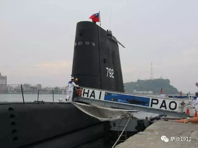 美国许诺出售潜艇设备给台湾？台潜艇2024年可下水