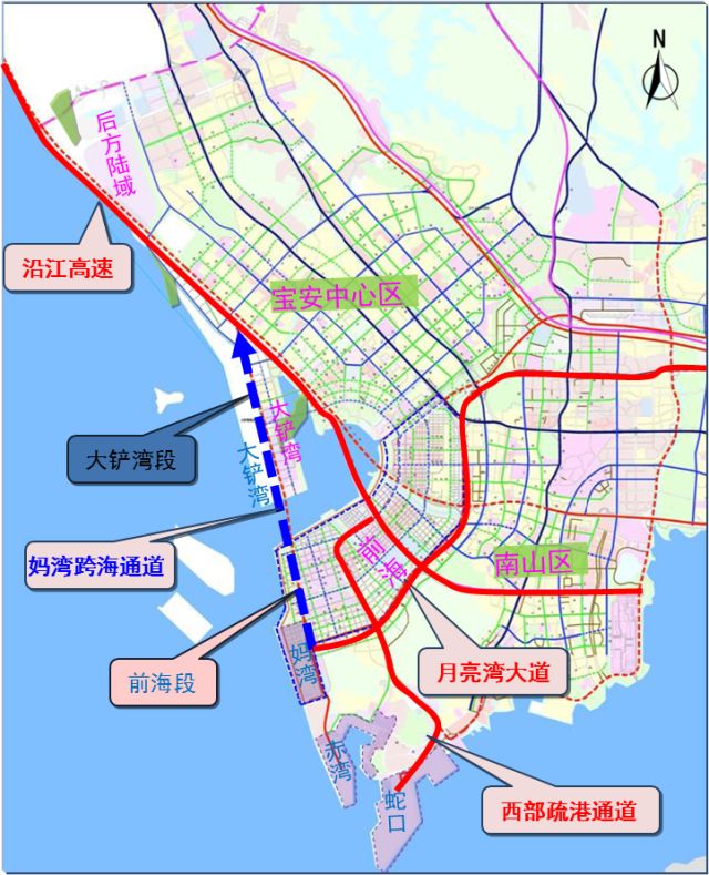 深圳首条海底隧道妈湾跨海通道二次环评，年内动工
