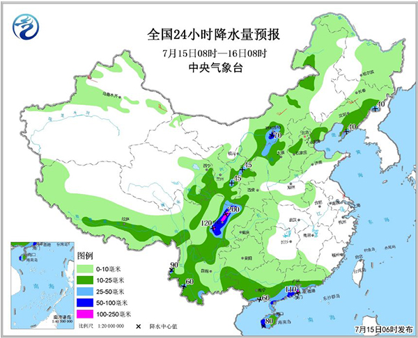 四川局地仍暴雨17日将明显减弱，华北、东北雨季提前开启