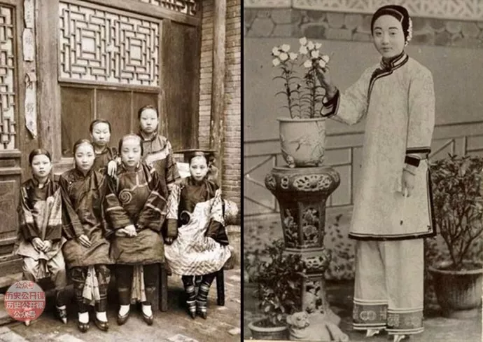 30张老照片:古代中国女人裹小脚到底为了啥?