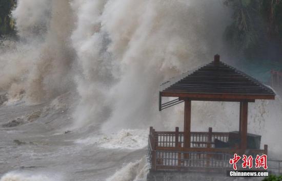 台风“山神”逼近粤琼沿海 广东启动防风Ⅳ级应急响应