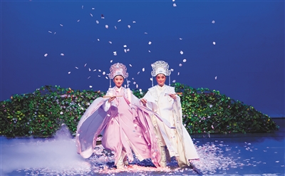 浙江小百花越剧团携经典剧目来琼演出