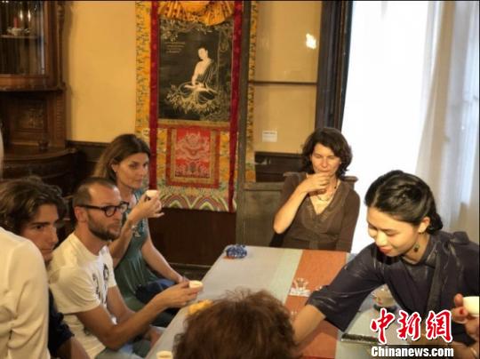 中国传统艺术在威尼斯绽放 福建艺术家携作品亮相