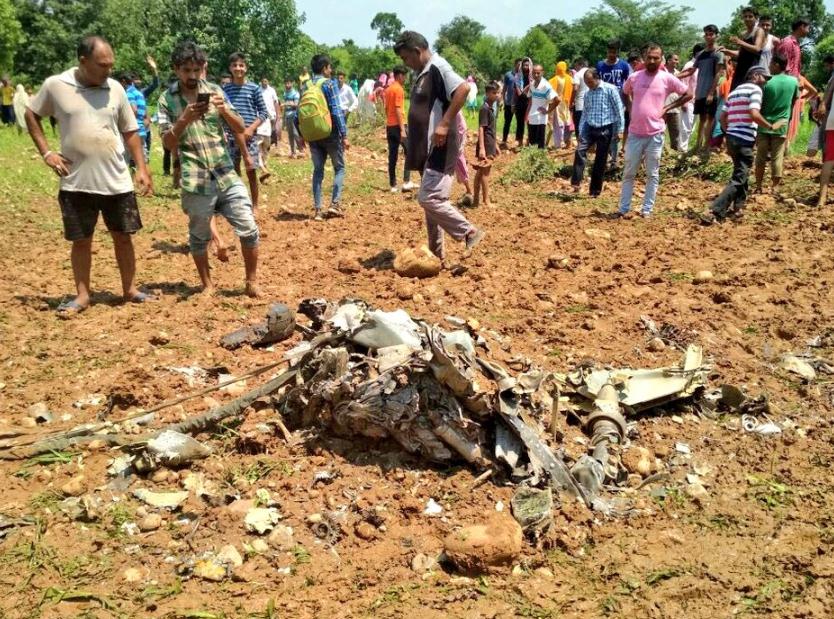 印度空军一架战机喜马拉雅山区坠毁 飞行员遇难（视频）