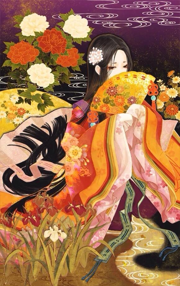 唯美头像丨古风手绘插画,气质高雅,貌美如花的古风