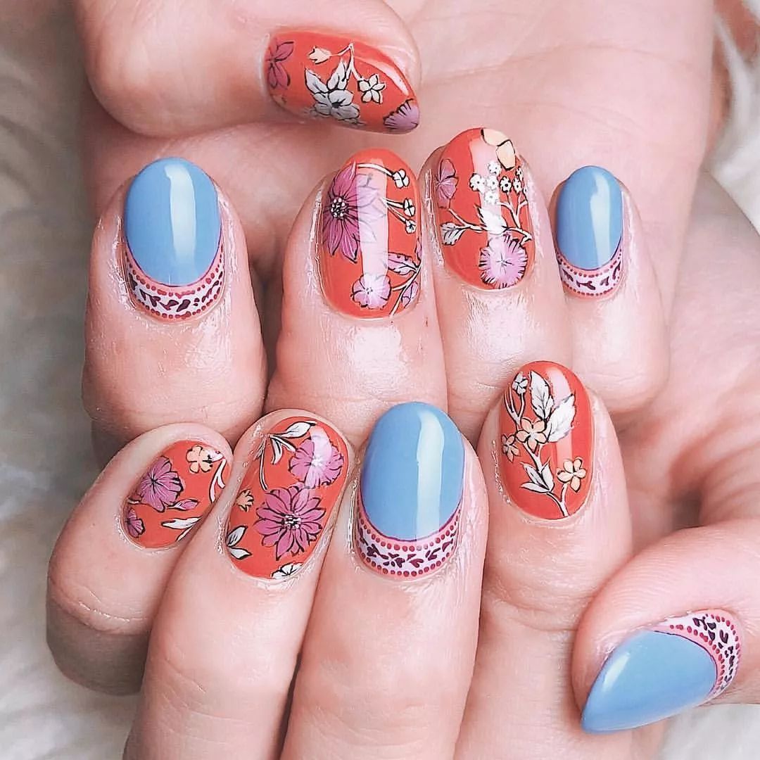 异域风情的美甲款式,一起来看看吧!