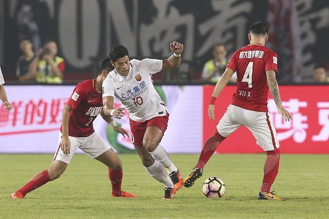 上港有战恒大的最强火力点:去年6战4球6助攻,