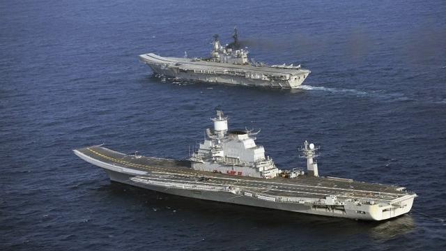 印度海军好高骛远说要第三艘航母 国防部只说2字