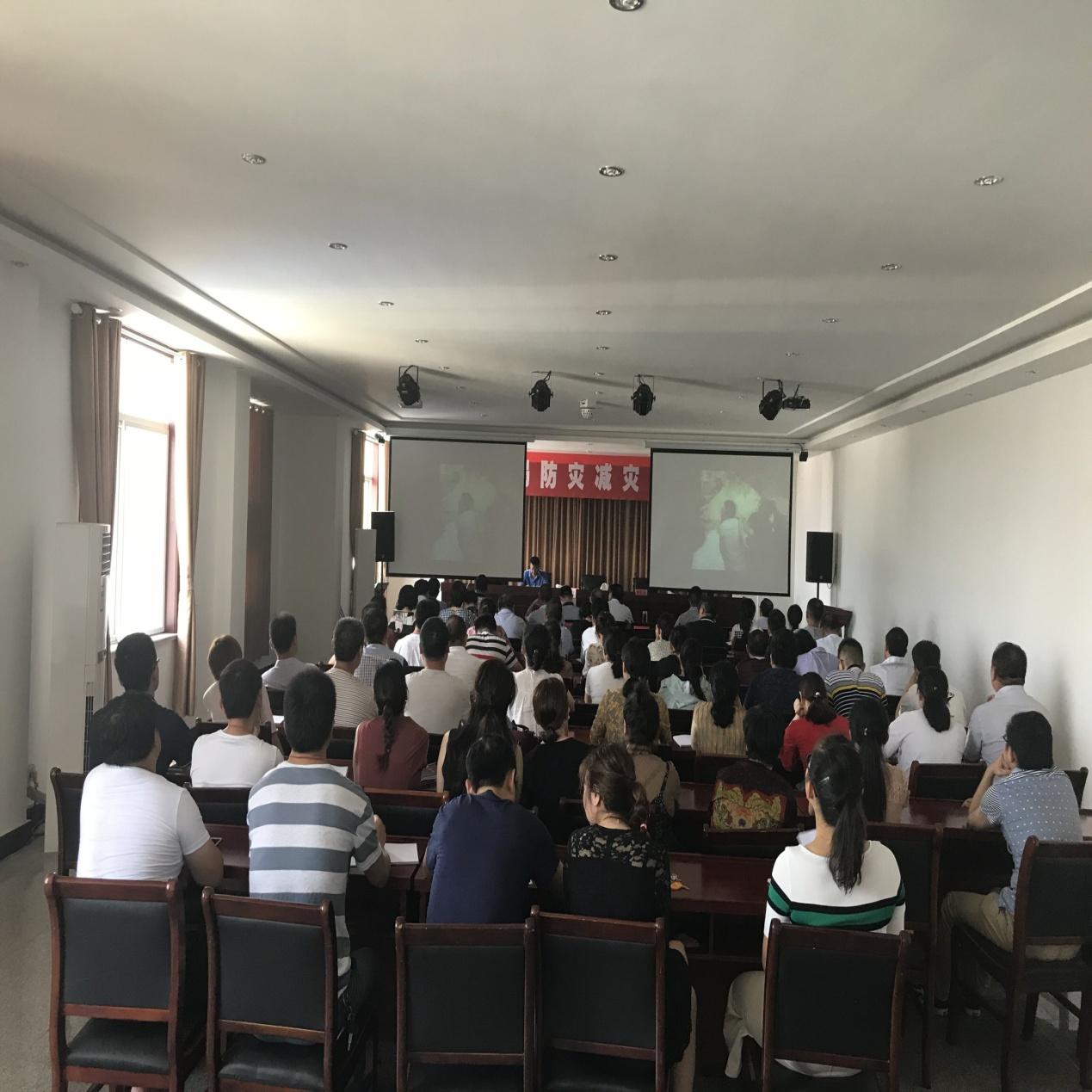 区民政局组织开展防灾减灾知识培训