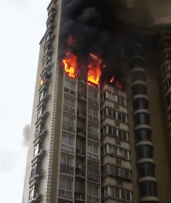 杭州高楼起火！3小时6人获救，两名消防队员虚脱晕倒