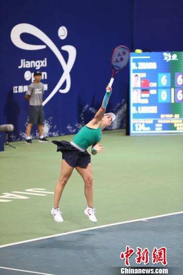 WTA江西网球公开赛：“头号种子”张帅力克利斯基晋级