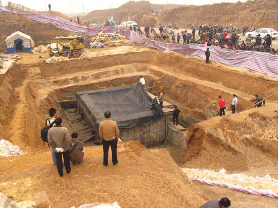 漢王墓被盜沒剩啥，唐朝盜墓賊留下的工具成了文物 歷史 第2張
