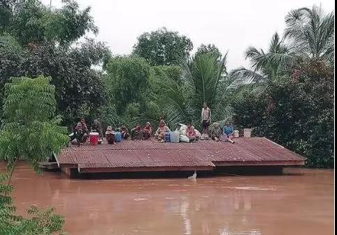 老挝溃坝｜韩国公司参与大坝项目，文在寅派救援队赴现场