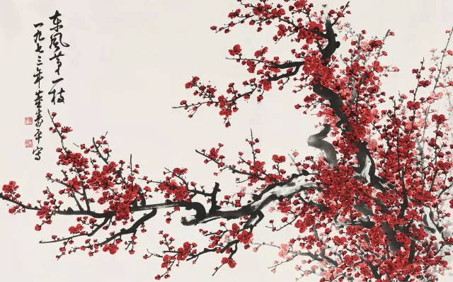 看看这些名家是如何画梅花的（图）_手机凤凰网