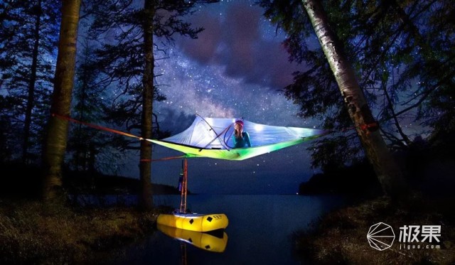 上天入地的户外神器:tentsile开发出第一款三栖帐篷