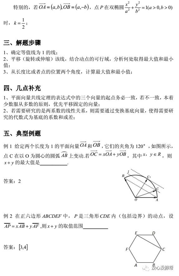 《等值线法解一类向量题》