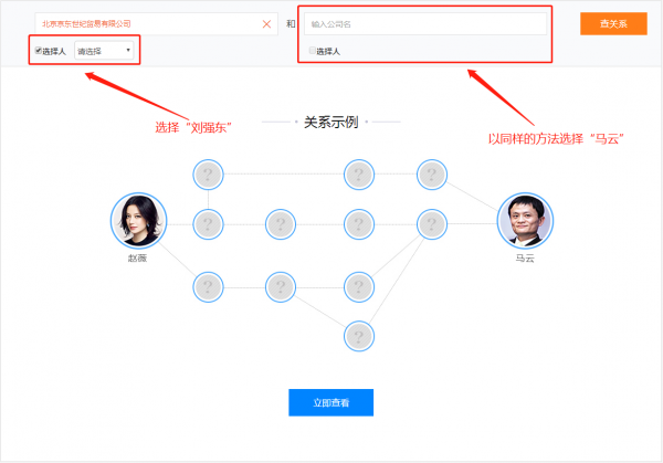 天眼关系一分钟明了错综复杂的股权关系