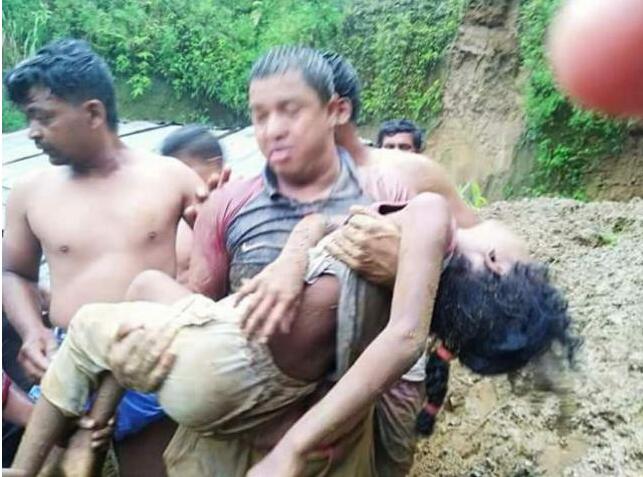 孟加拉豪雨引发山崩 5名儿童睡梦中遭活埋丧生
