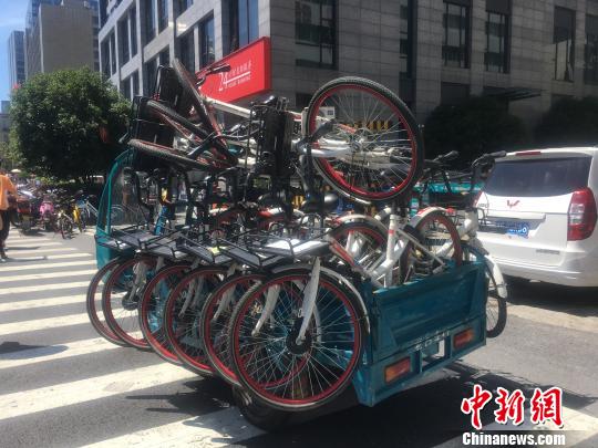 今年底前杭州共享单车总量预计减至50万辆以下