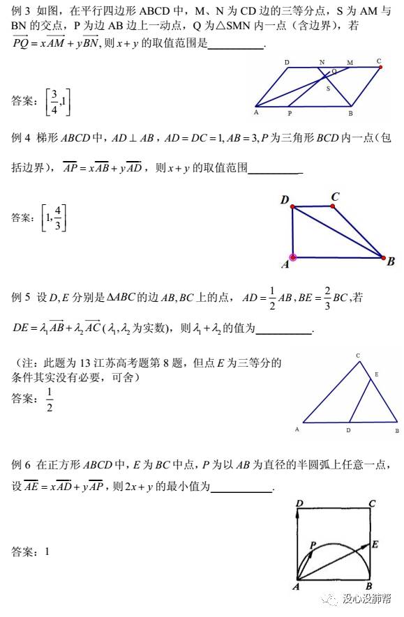 《等值线法解一类向量题》