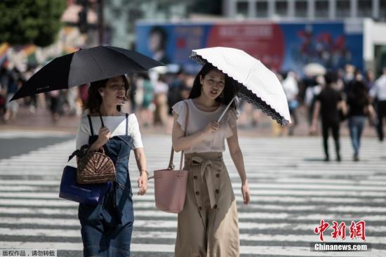 西日本多地发布高温预警 中领馆提醒注意防暑
