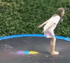 惊叹妹子的腰力