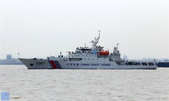 中国海警舰艇编队7月29日在我钓鱼岛领海内巡航