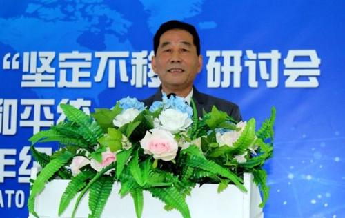 中国驻佛罗伦萨总领事王辅国出席意大利中国和平统一促进会举行研讨会活动并致辞。（图片来源：欧联网）
