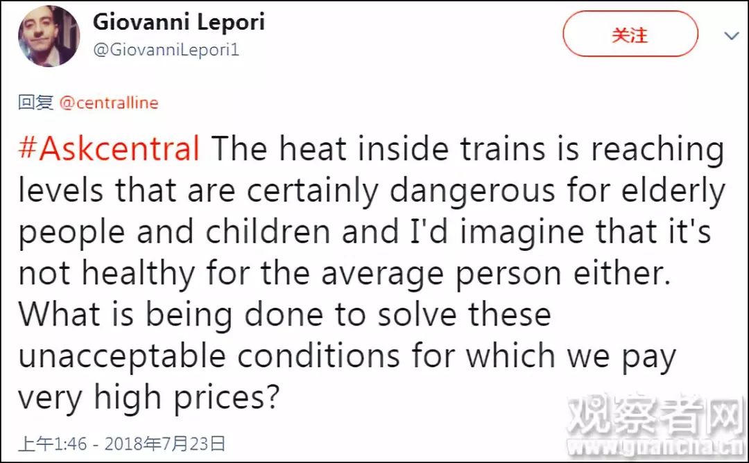 伦敦地铁内飙到40℃乘客热炸，官方：空调车再等12年