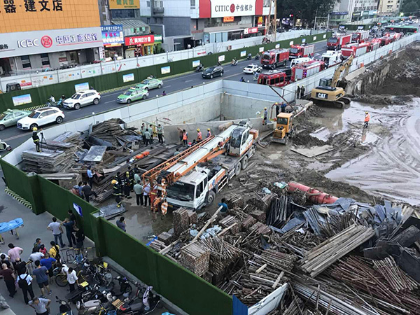 郑州地铁施工现场多人昏迷：疑一氧化碳中毒，已救出9人