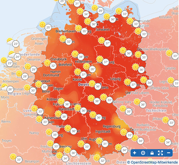 没有空调的德国人夏季如何避暑